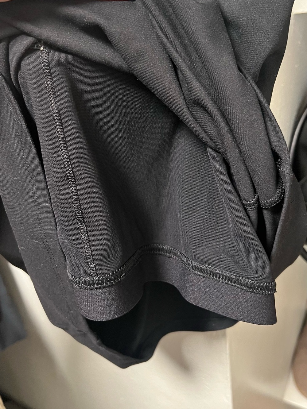 Fabletics Black Racerback Crop Tank - Picture 2 of 3